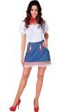 Oktoberfest mini rok vrouwen