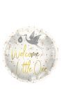 Ooievaar Welcome Little One Folieballon