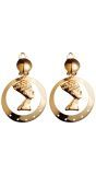 Oorbellen goud Egyptische Farao