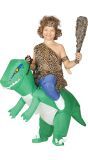 Opblaasbare Dinosaurus Outfit Kind