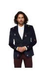 Opposuits Deluxe Men's Colbert Christmas - X-Mas Icons - Navy Blauw
