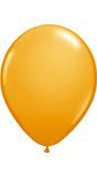 Oranje basic ballonnen 100 stuks