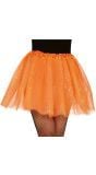 Oranje Glitter Tutu Dames