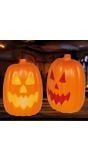 Oranje Halloween Pompoen met Licht en Geluid