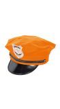Oranje politie pet neon