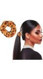 Oranje pompoen haar scrunchie halloween