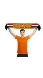 Oranje supporter sjaal 120cm
