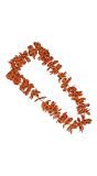Oranje voetbal hawaii krans