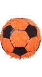 Oranje voetbal vorm Pinata