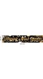 Oud & Nieuw 'Happy New Year' spandoek 290 x 50 cm