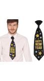 Oud & Nieuw 'Happy New Year' Stropdas 38 Cm