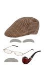 Oude Man Accessoire Set Carnaval
