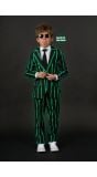 Oversized Pinstripe Black jongens