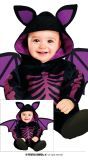 Paarse Vleermuis Kostuum Halloween Baby