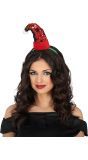 Pailletten kerst hoofdband kerstmuts
