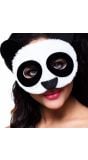 Panda halfmasker pluche
