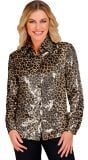 Panterprint Pailletten Blouse