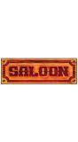 Papieren saloon bord