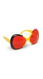 Party Bril Oversized Retro Belgie