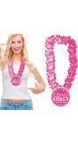 Party Girls Roze Hawaï Ketting Vrijgezellenfeest