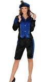 Pietenpak dames blauw