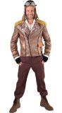 Piloten jas steampunk heren