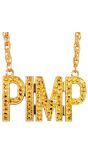 Pimp Gouden Feestketting