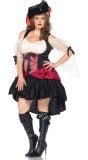 Piraten jurkje plus size