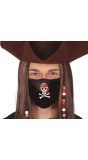 Piraten mondmasker