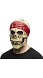 Piraten Schedel Hoofdmasker