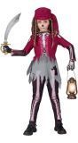 Piraten Skeletten Halloween Outfit Meisjes