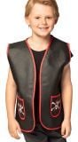 Piraten Vest Kind Zwart