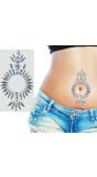 Plakjuwelen Diamanten Zilver