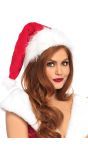 Pluche Kerstman Muts