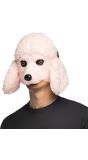 Pluche Roze Hond Masker