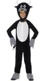 Pluche stier kind onesie