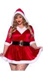 Plus size kerstjurkje
