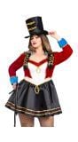 Plus Size Klassiek Circus Ringmeester Kostuumjurk