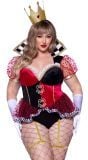 Plus size koningin bodysuit