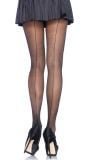 Plus size sexy panty met naad zwart
