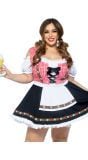 Plus Size Tiroler Oktoberfest Outfit Dames