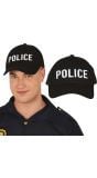 Police Cap Zwart