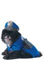 Politie Hondenkostuum Blauw