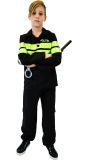 Politie Kostuum Zwart Kinderen