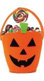 Pompoen Snoepmandje 31 X 18 Cm Halloween