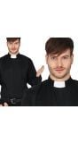 Priester Shirt Zwart