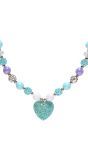 Prinsessen ketting blauw