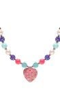 Prinsessen ketting roze
