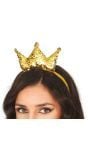 Prinsessen Kroon Goud Hoofdband
