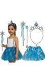 Prinsessen Outfit Frozen Kind